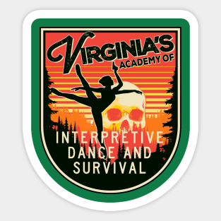 Virginia's Academy of Interpretive Dance & Survival Sticker